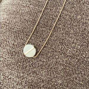 Necklace geo circle noonday